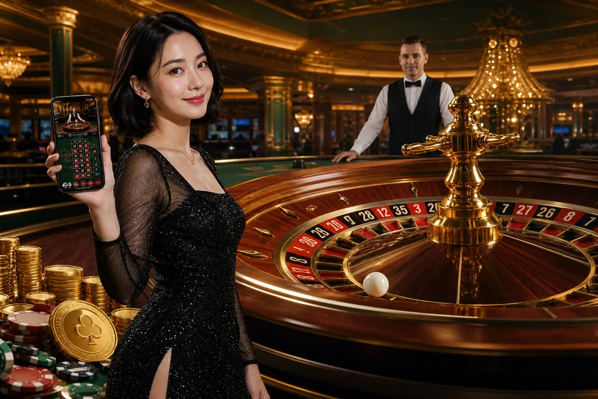 oncuci Casino meja live dealer baccarat